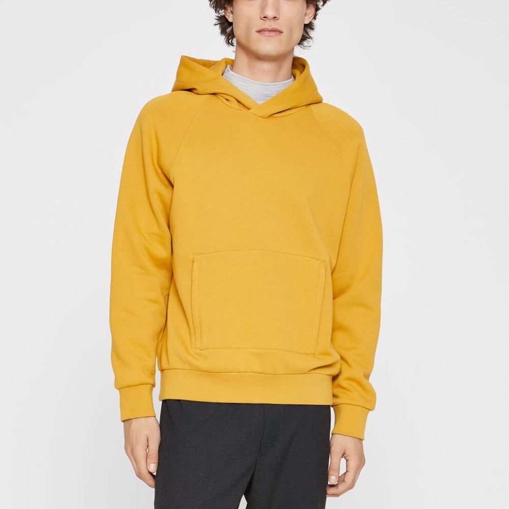 Zip Pocket Hoodie - New With Tags - NEVER WORN - Gold Sun